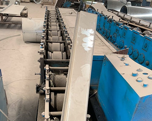 钢质防火卷帘帘片机