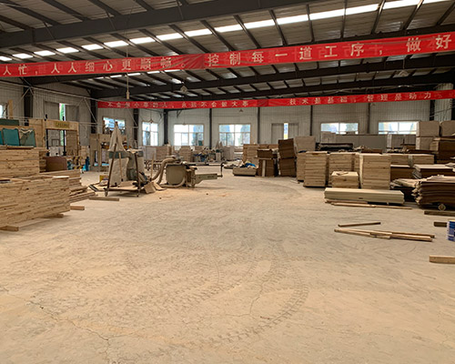 木门车间一角