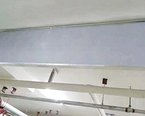 无机布挡烟垂壁