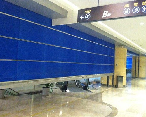 特级无机布防火卷帘门