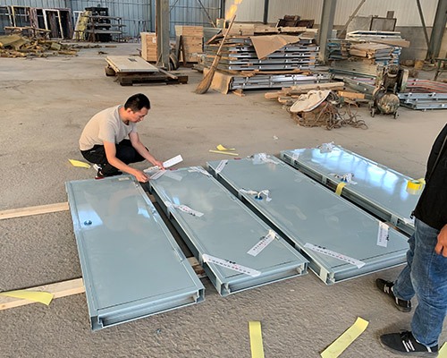 钢质防火门封样