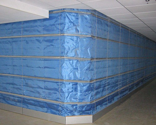 无机布折叠提升防火卷帘